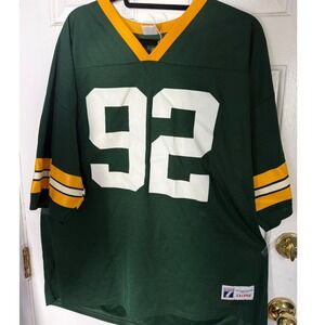Vintage 90s Reggie White Logo 7 Packers Jersey XXL like new